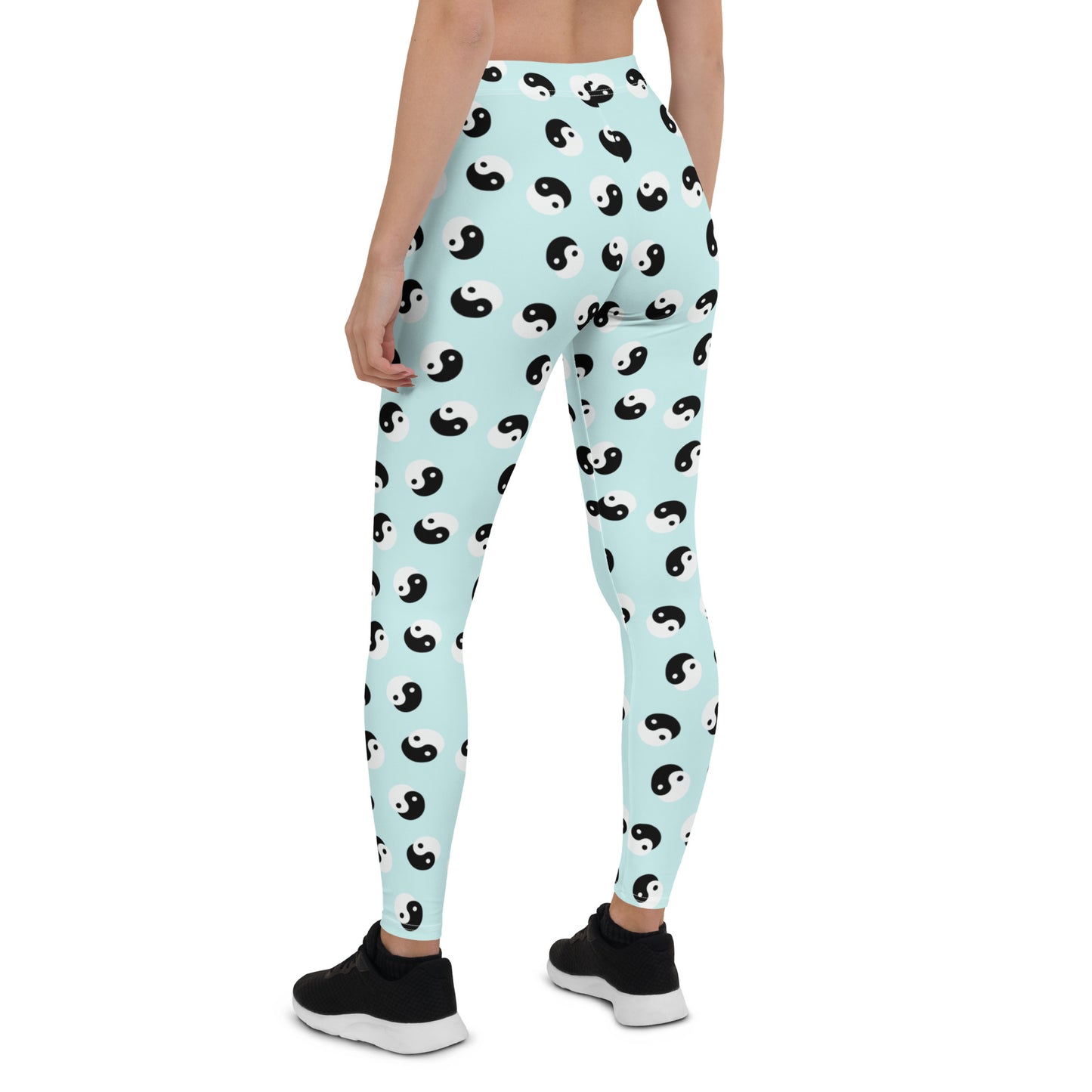 Baby Blue Yin Yang Leggings