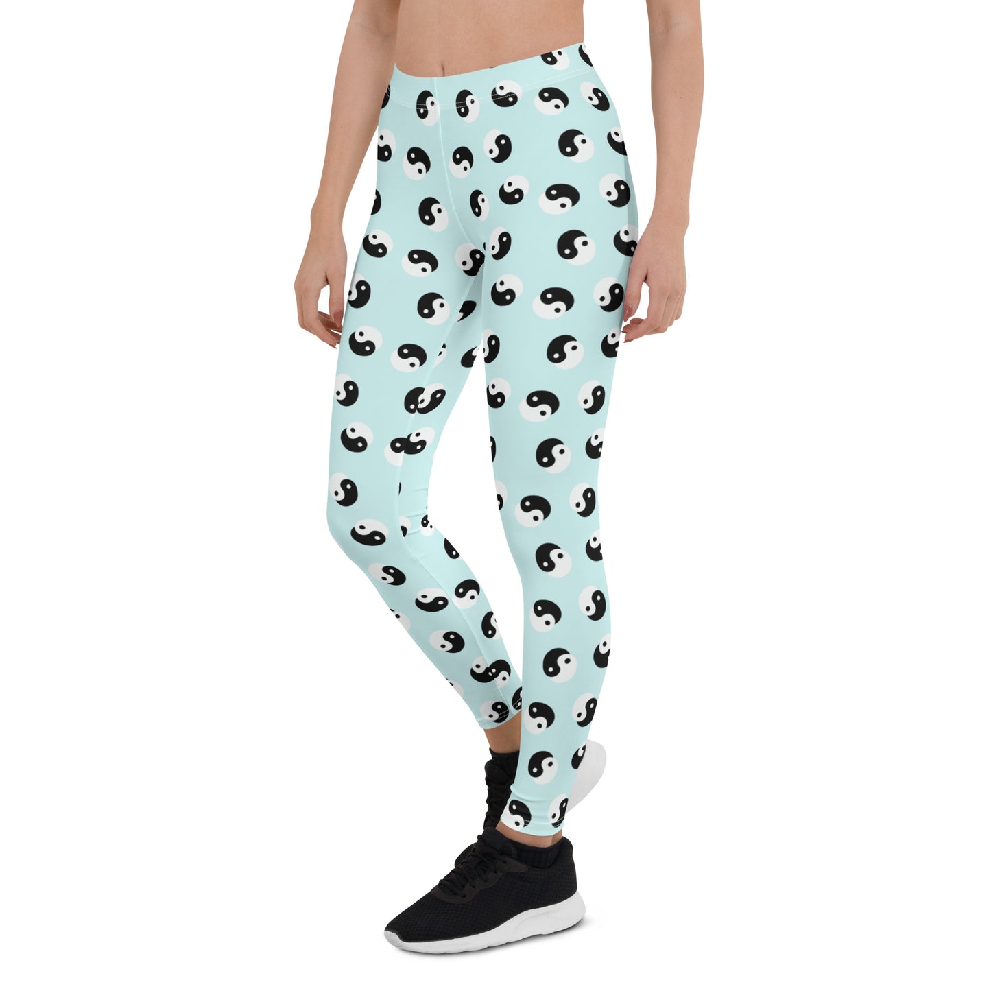 Baby Blue Yin Yang Leggings