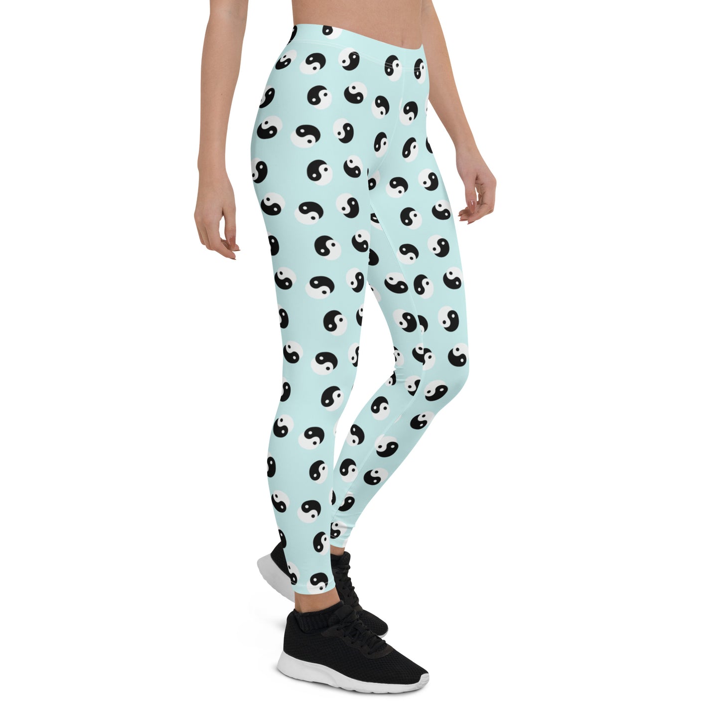 Baby Blue Yin Yang Leggings