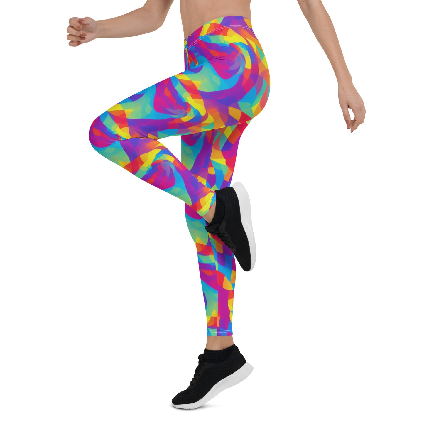 Cyber Rainbow Leggings