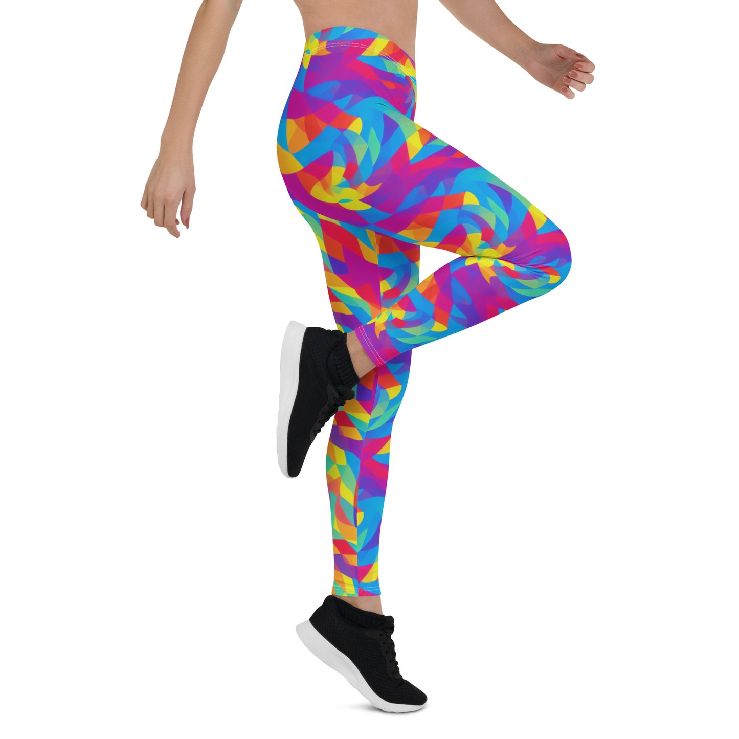 Cyber Rainbow Leggings