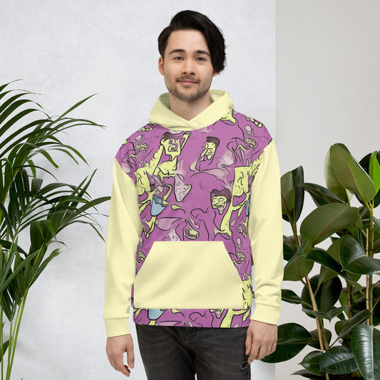 Banana Strawberry Blast  Unisex Hoodie