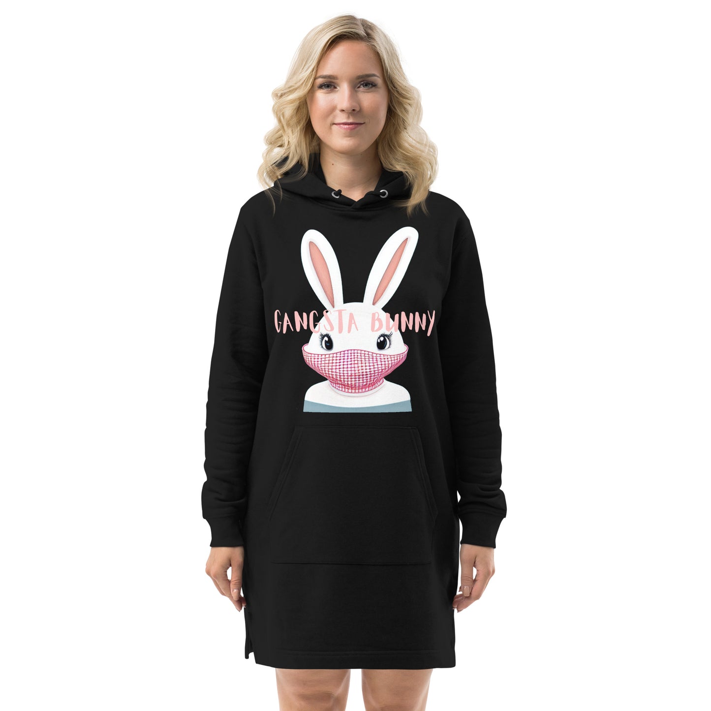 Gangsta Bunny Hoodie dress