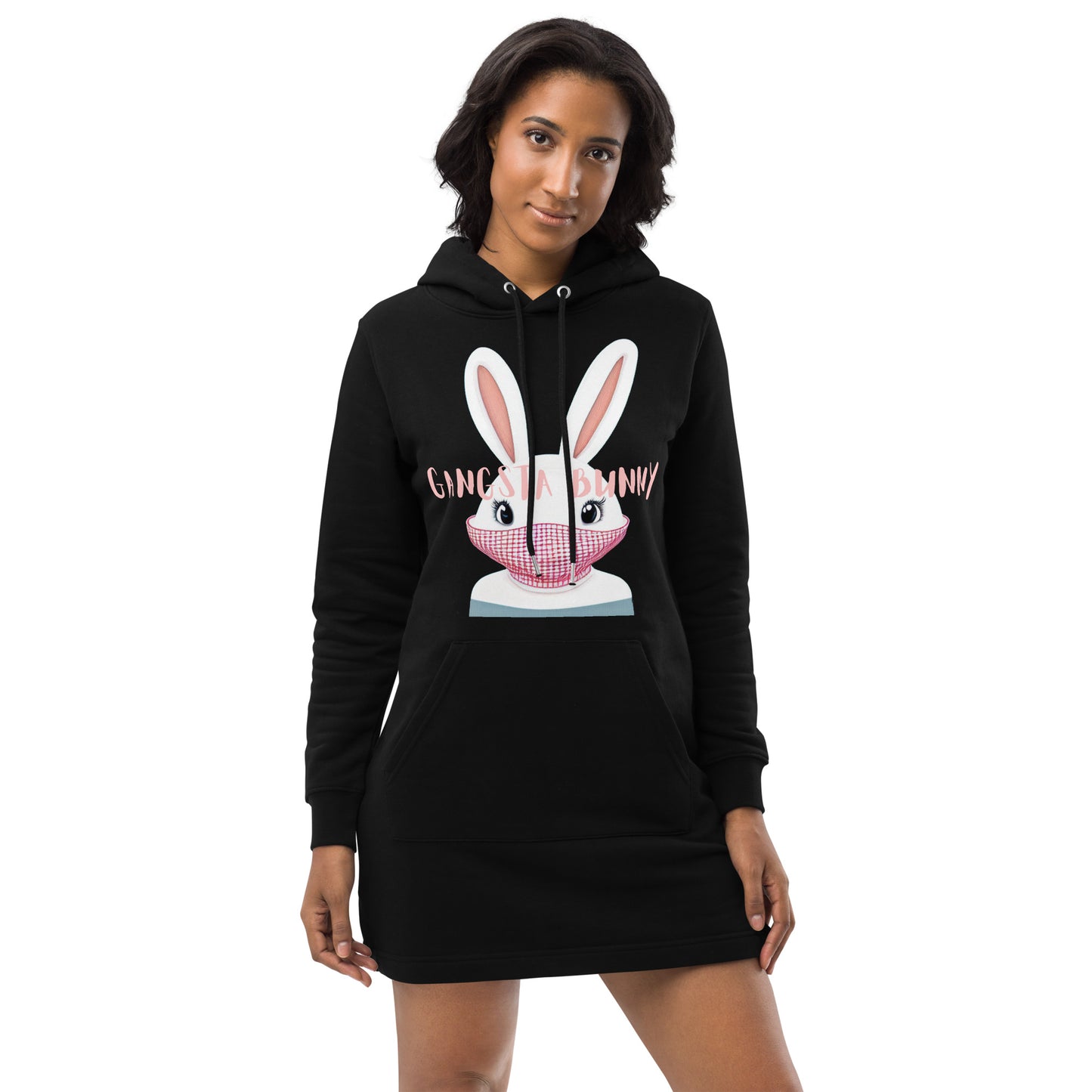 Gangsta Bunny Hoodie dress